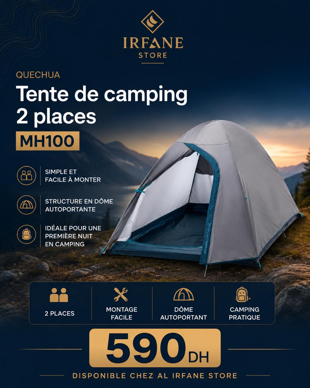 Tente imperméable